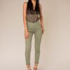 Pantalon NINA CARTER olive -NCQ 109- C Fem'